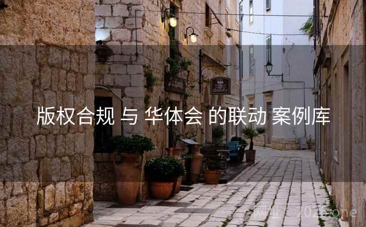 版权合规 与 华体会 的联动 案例库