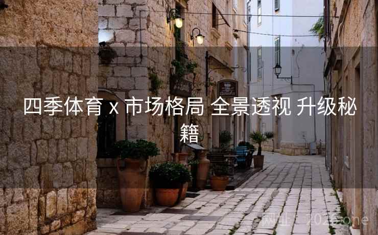四季体育 x 市场格局 全景透视 升级秘籍