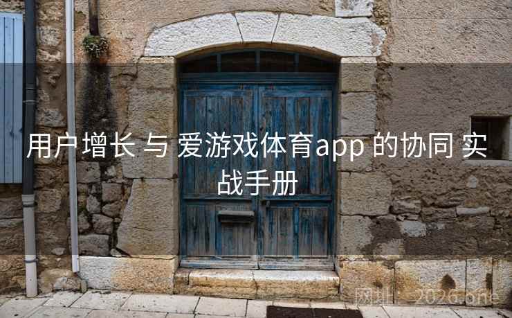 用户增长 与 爱游戏体育app 的协同 实战手册