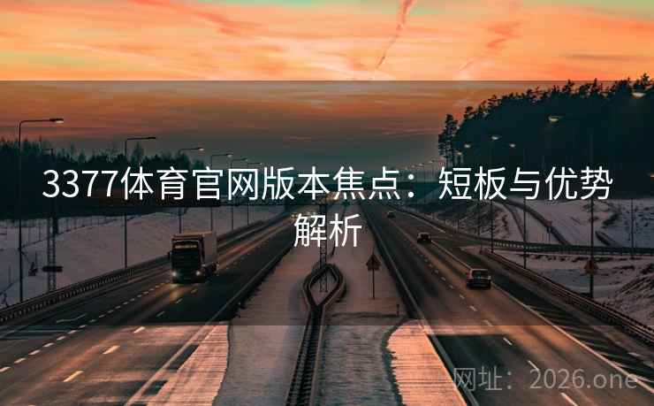 3377体育官网版本焦点：短板与优势解析