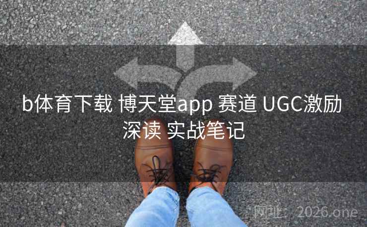 b体育下载 博天堂app 赛道 UGC激励 深读 实战笔记
