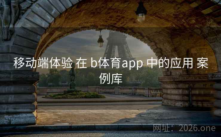 移动端体验 在 b体育app 中的应用 案例库
